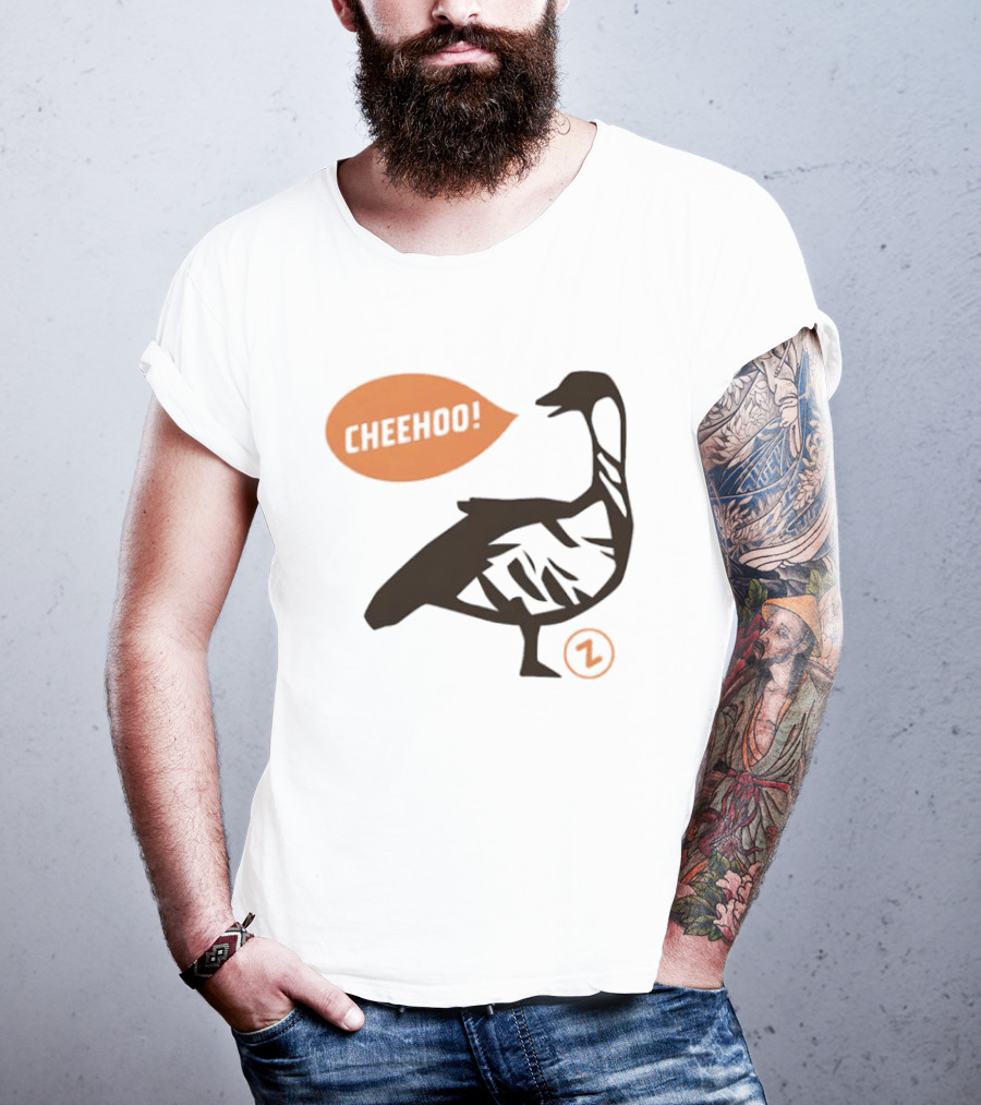 Chee Hoo Hawaiian Nene Bird Zippy's Restaurants T-Shirt