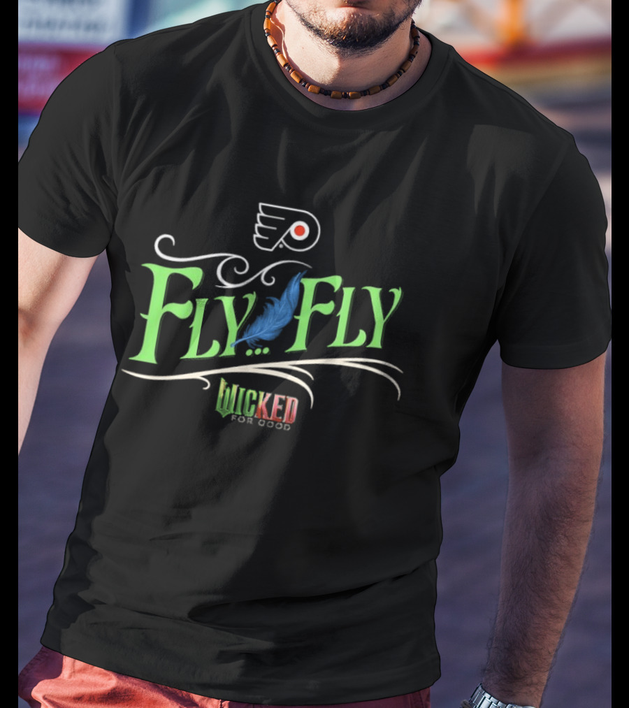 Philadelphia Flyers Fly Fly Wicked For Good T-Shirt
