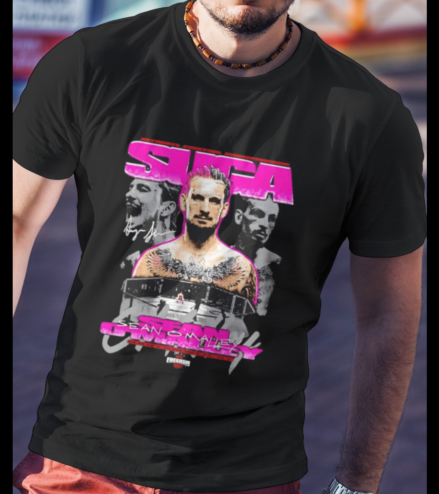 Sean O'Malley UFC Suga Freedom 250 T-Shirt