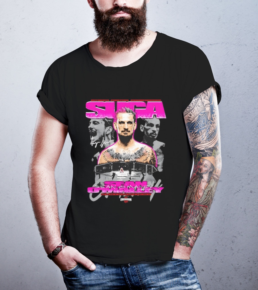 Sean O'Malley UFC Suga Freedom 250 T-Shirt