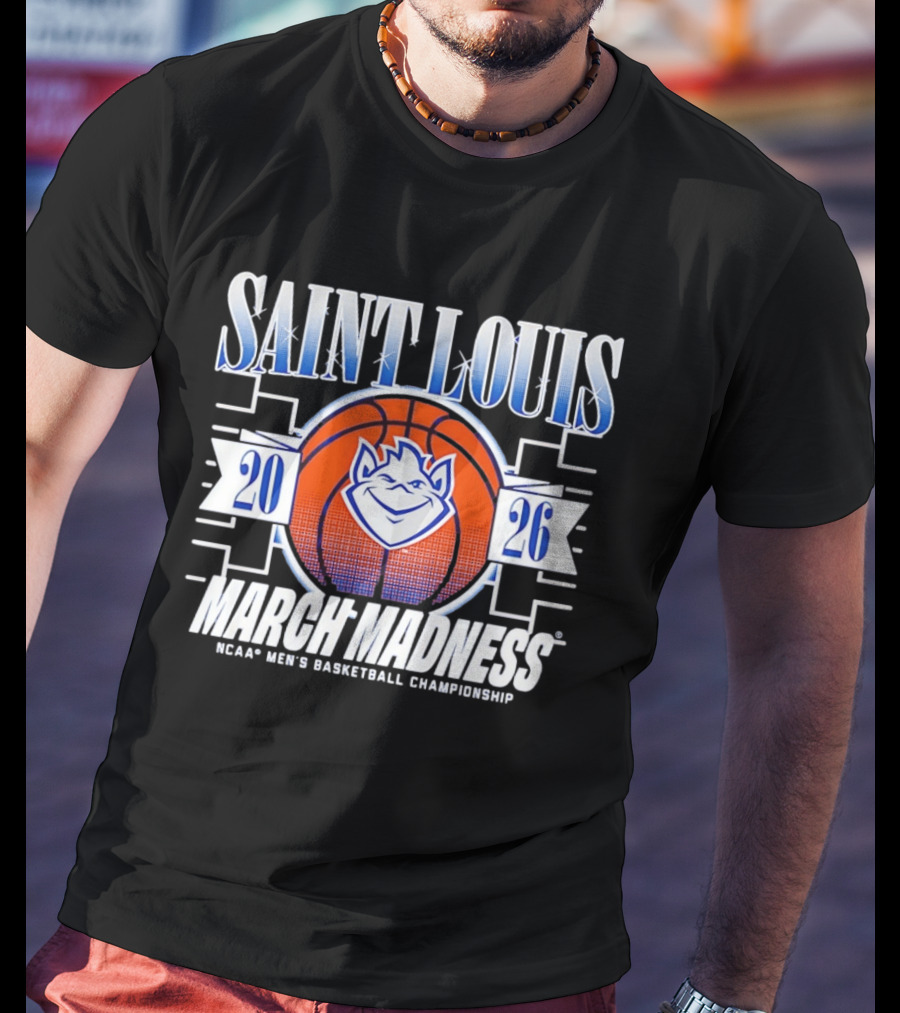 Saint Louis Billikens 2026 NCAA Men's Basketball Championship March Madness T-Shirt