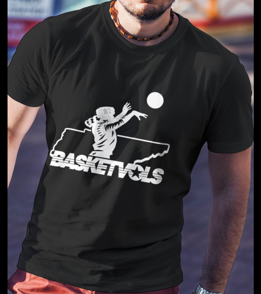 Tennessee Jumpshot Basketvols Basketball Player T-Shirt