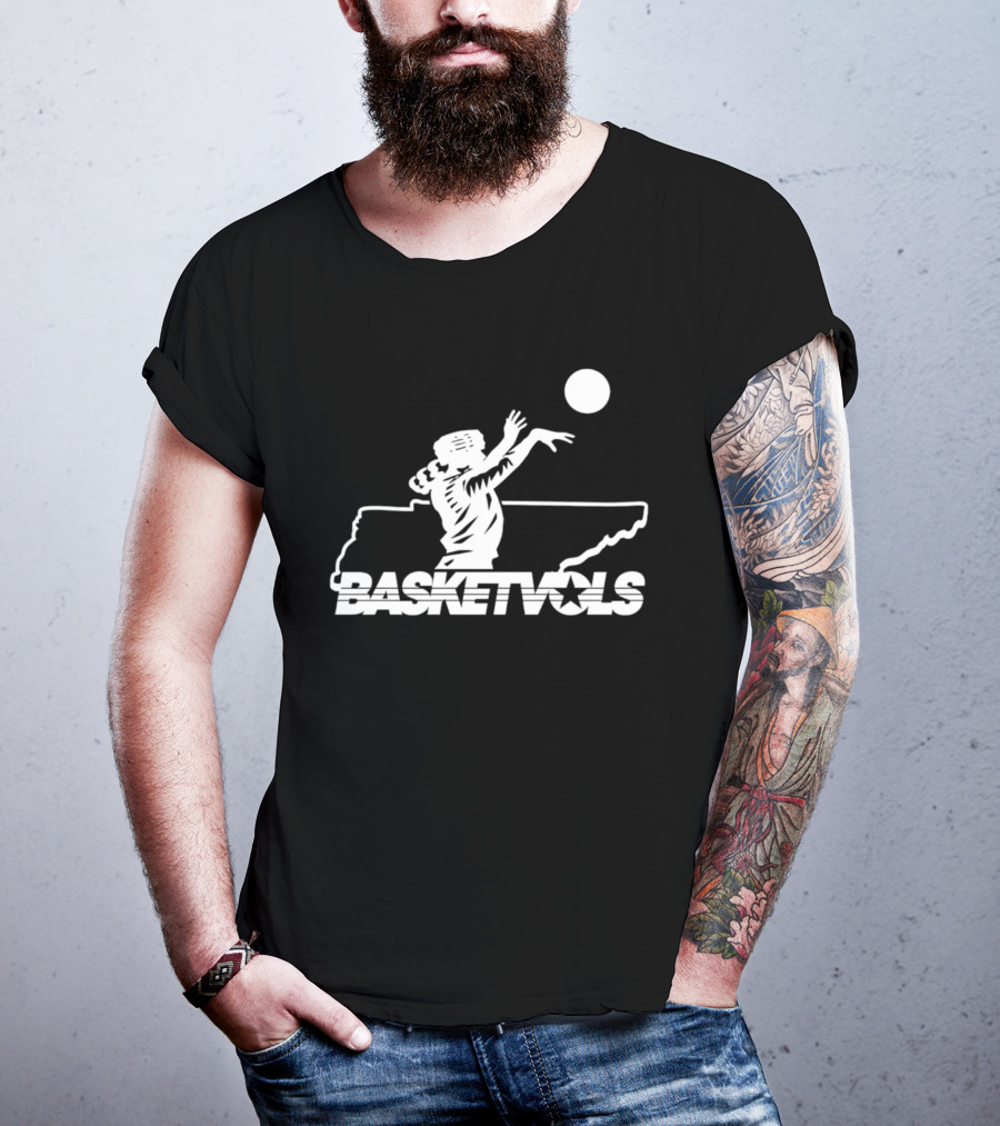 Tennessee Jumpshot Basketvols Basketball Player T-Shirt