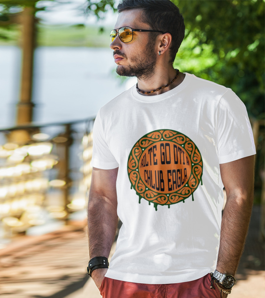 Failte Go Dti An Chlub Eagla Irish Welcome Celtic T-Shirt