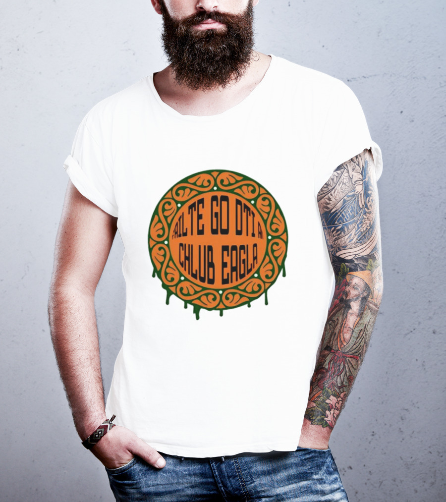 Failte Go Dti An Chlub Eagla Irish Welcome Celtic T-Shirt