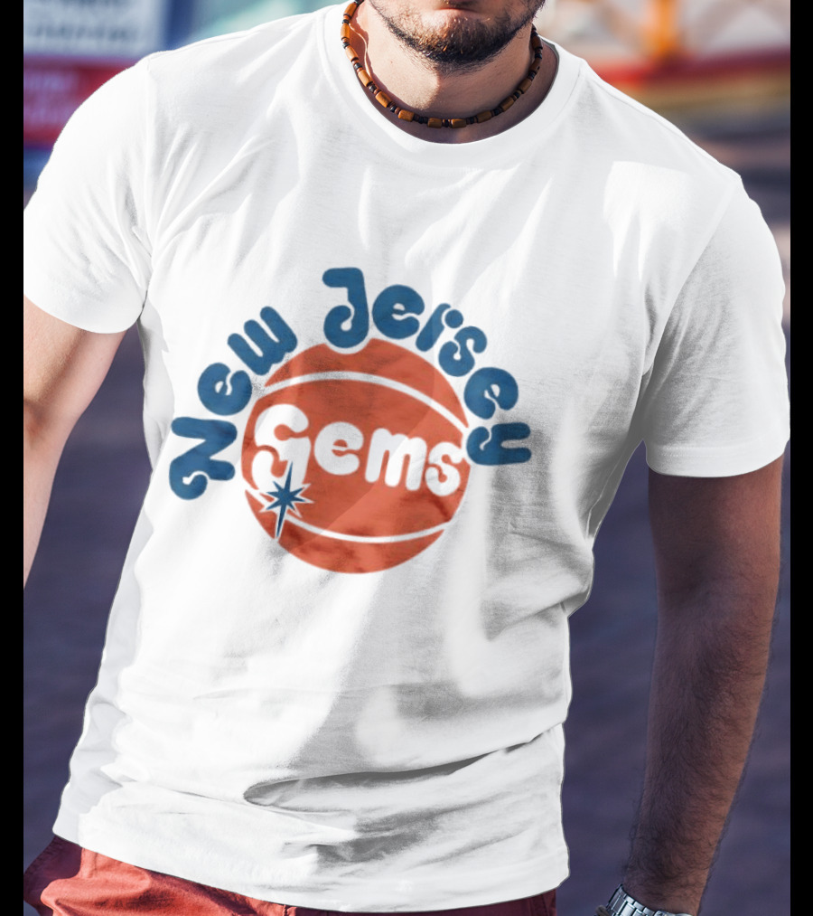New Jersey Gems Basketball Vintage WPBL T-Shirt
