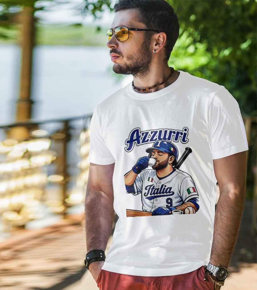 Italia Azzurri WBC Baseball Vinnie Pasquantino 2026 T-Shirt