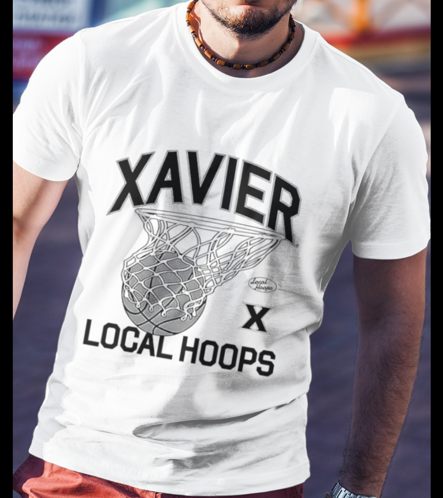 Xavier Basketball Local Hoops Team Spirit T-Shirt