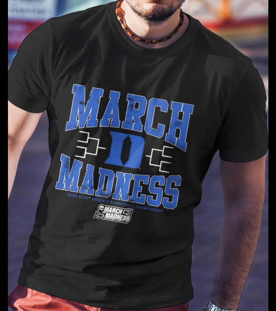 March Madness Duke Blue Devils 2026 NCAA Women's Basketball Championship T-Shirt