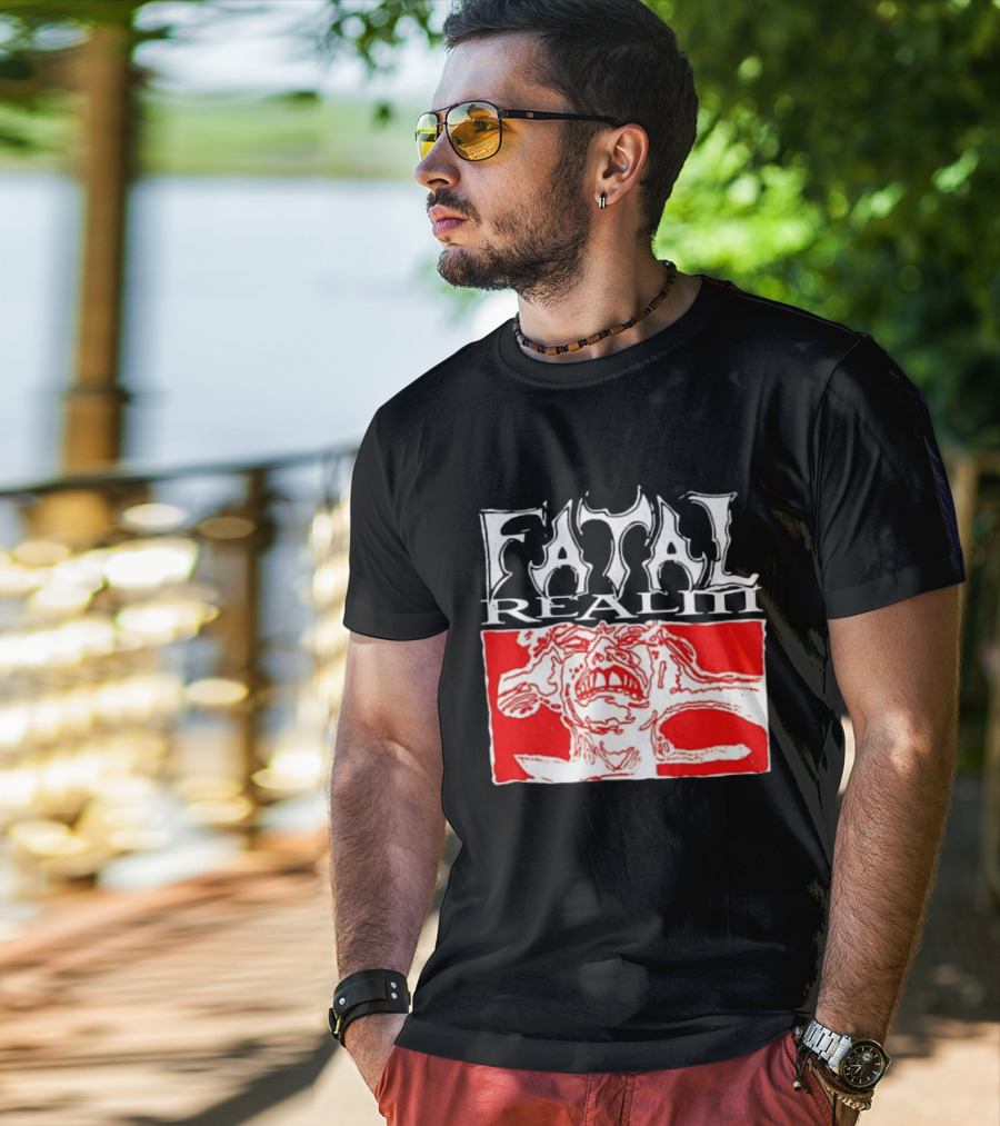 Fatal Reality Horror Scream T-Shirt