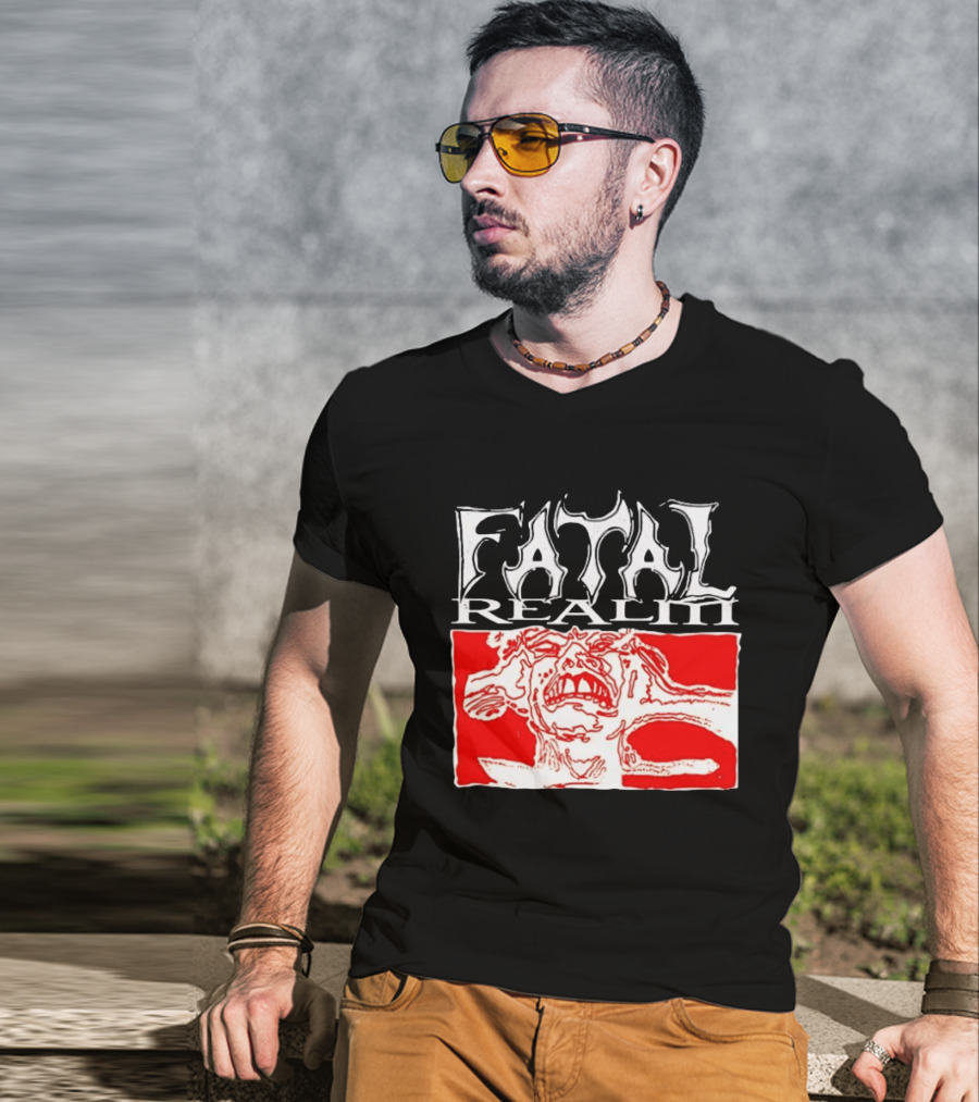 Fatal Reality Horror Scream T-Shirt