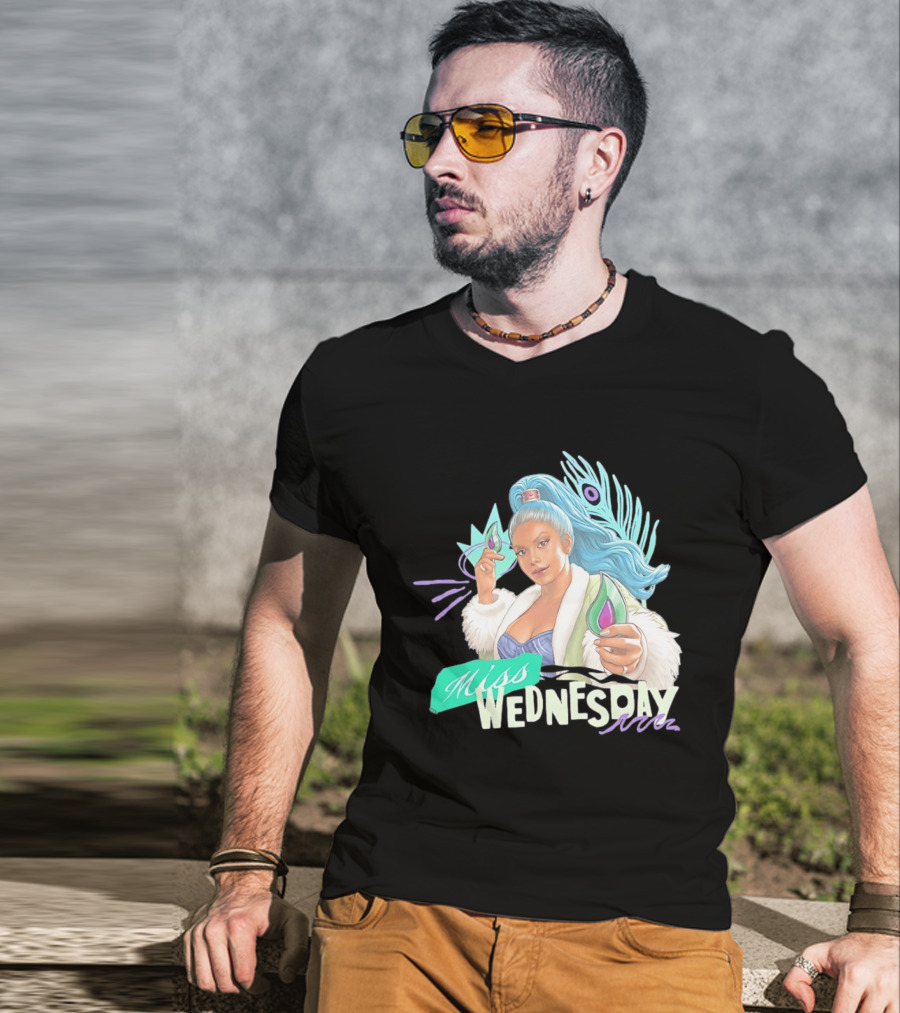 Miss Wednesday One Piece Live Action Charithra Chandran T-Shirt