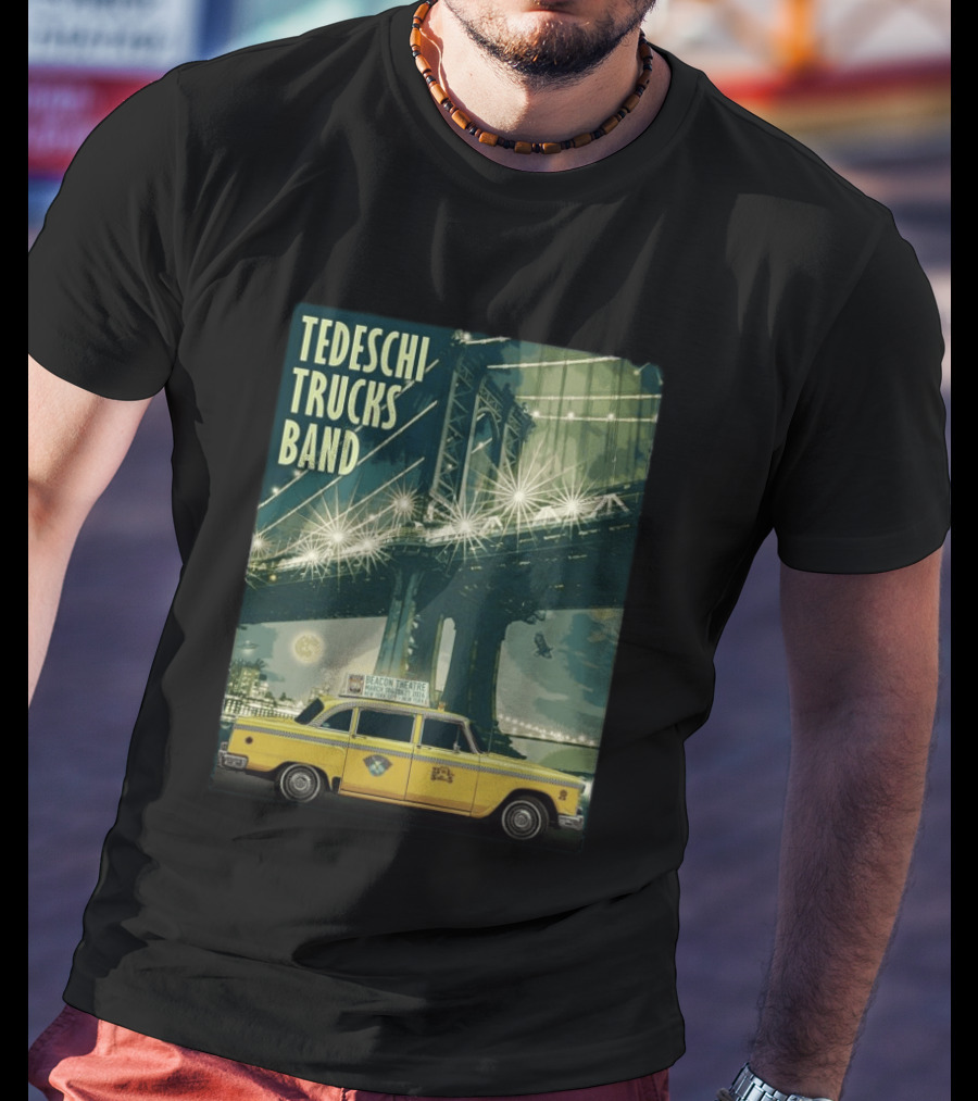 Tedeschi Trucks Band Beacon Theatre New York 2026 March 18 20 21 Week 2 Taxi Bridge T-Shirt