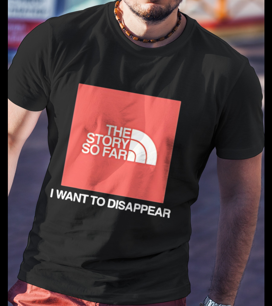 The Story So Far I Want To Disappear Red And White T-Shirt