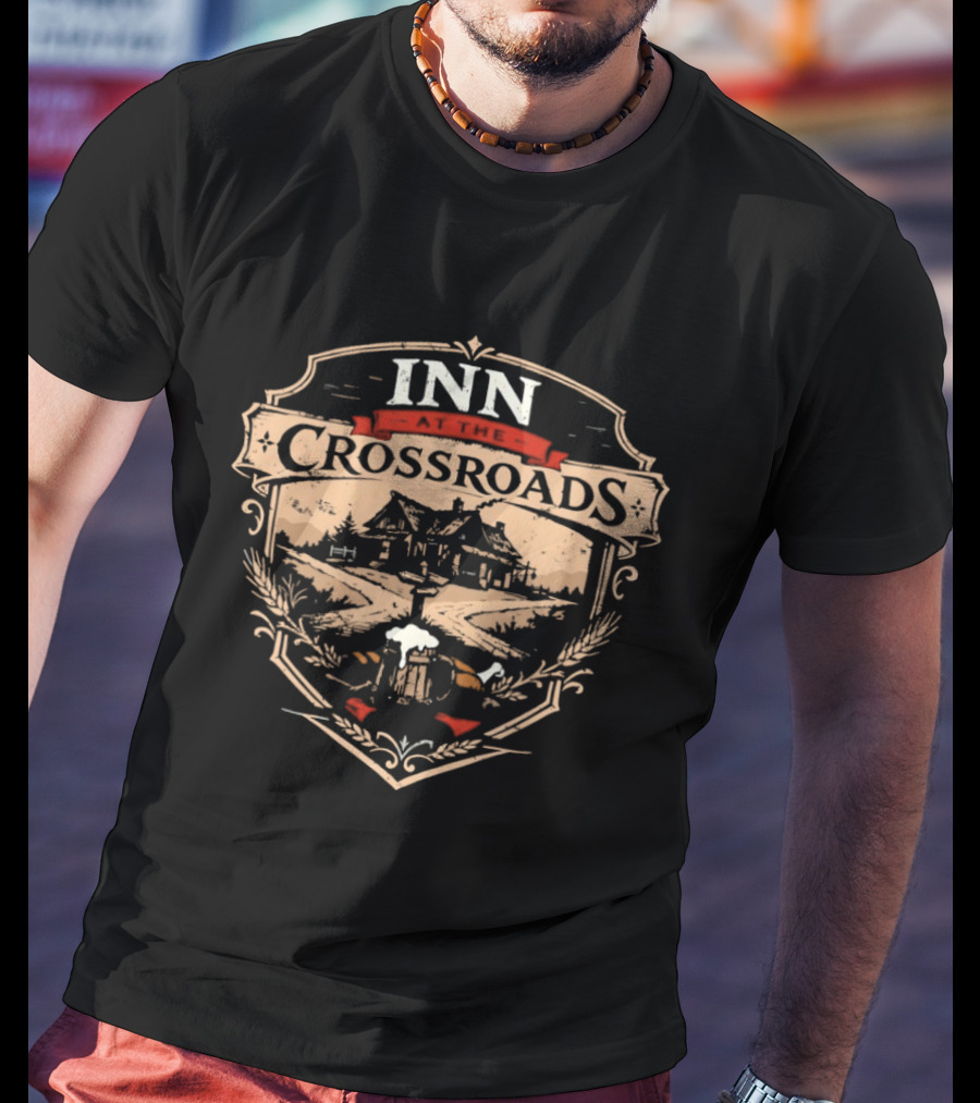 Inn At The Crossroads Vintage Rustic T-Shirt