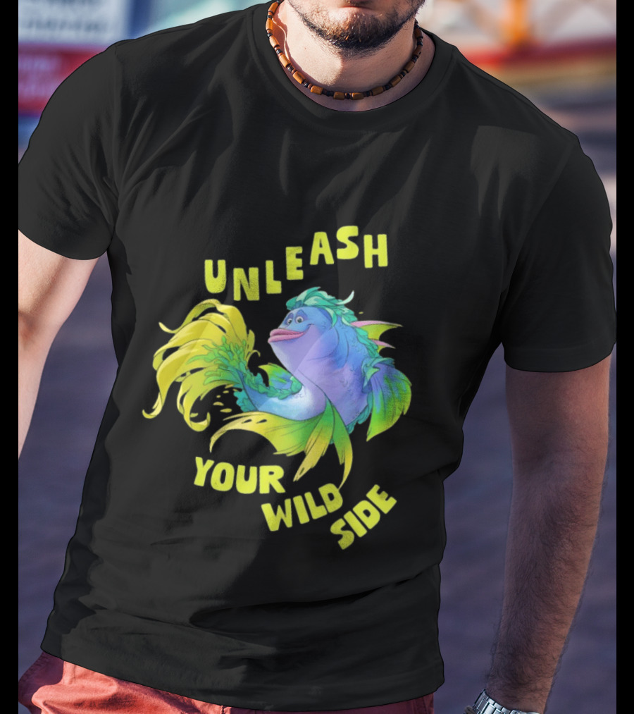 Unleash Your Wild Side Vibrant Fish Adventure T-Shirt