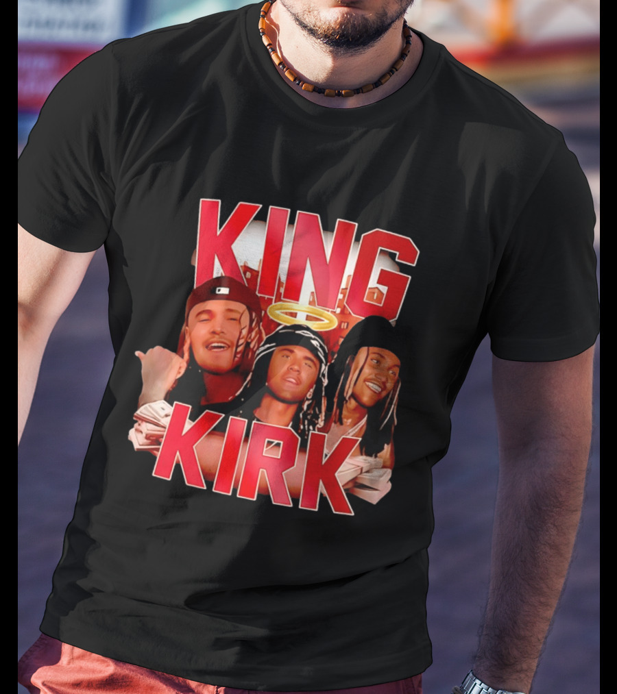 King Kirk Halo Three Expressions T-Shirt