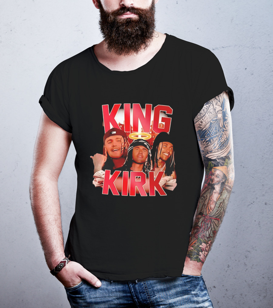 King Kirk Halo Three Expressions T-Shirt