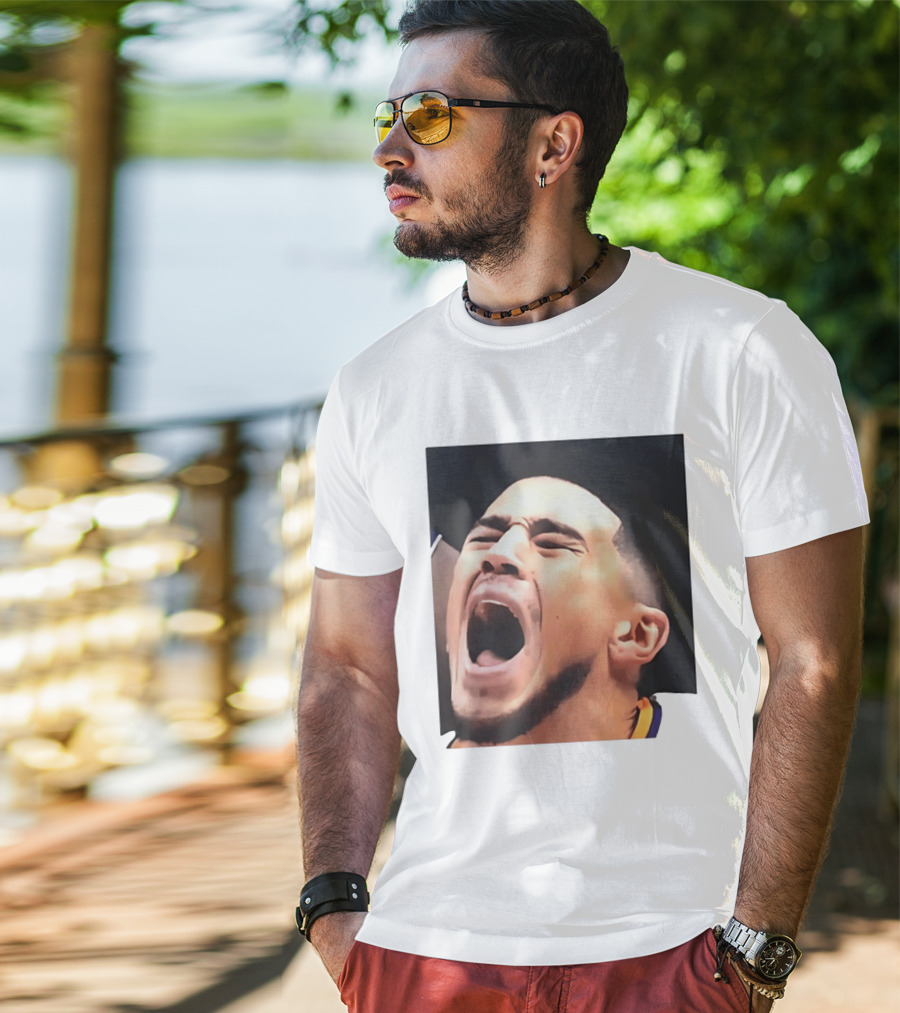 Phoenix Suns Devin Booker Big Face Basketball T-Shirt