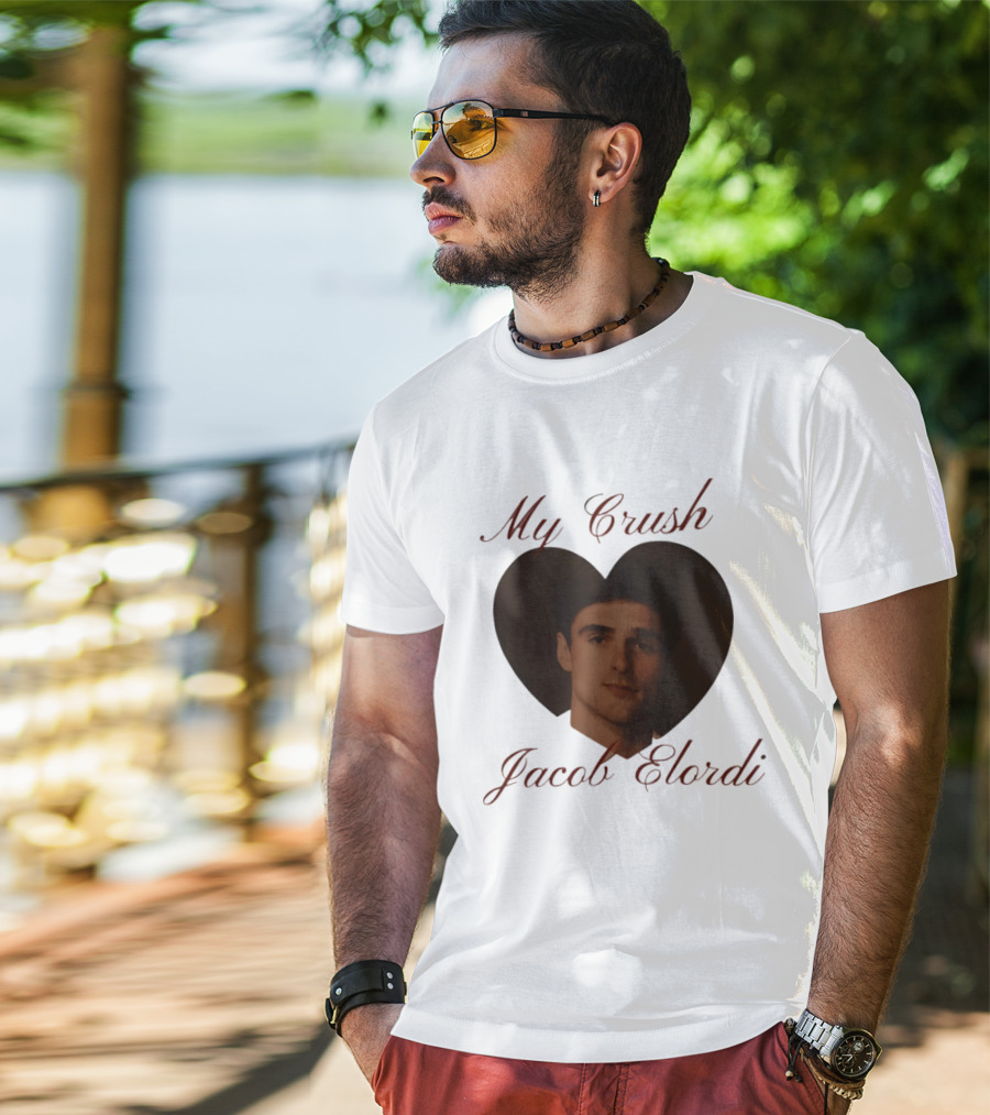 My Crush Jacob Elordi Heart T-Shirt