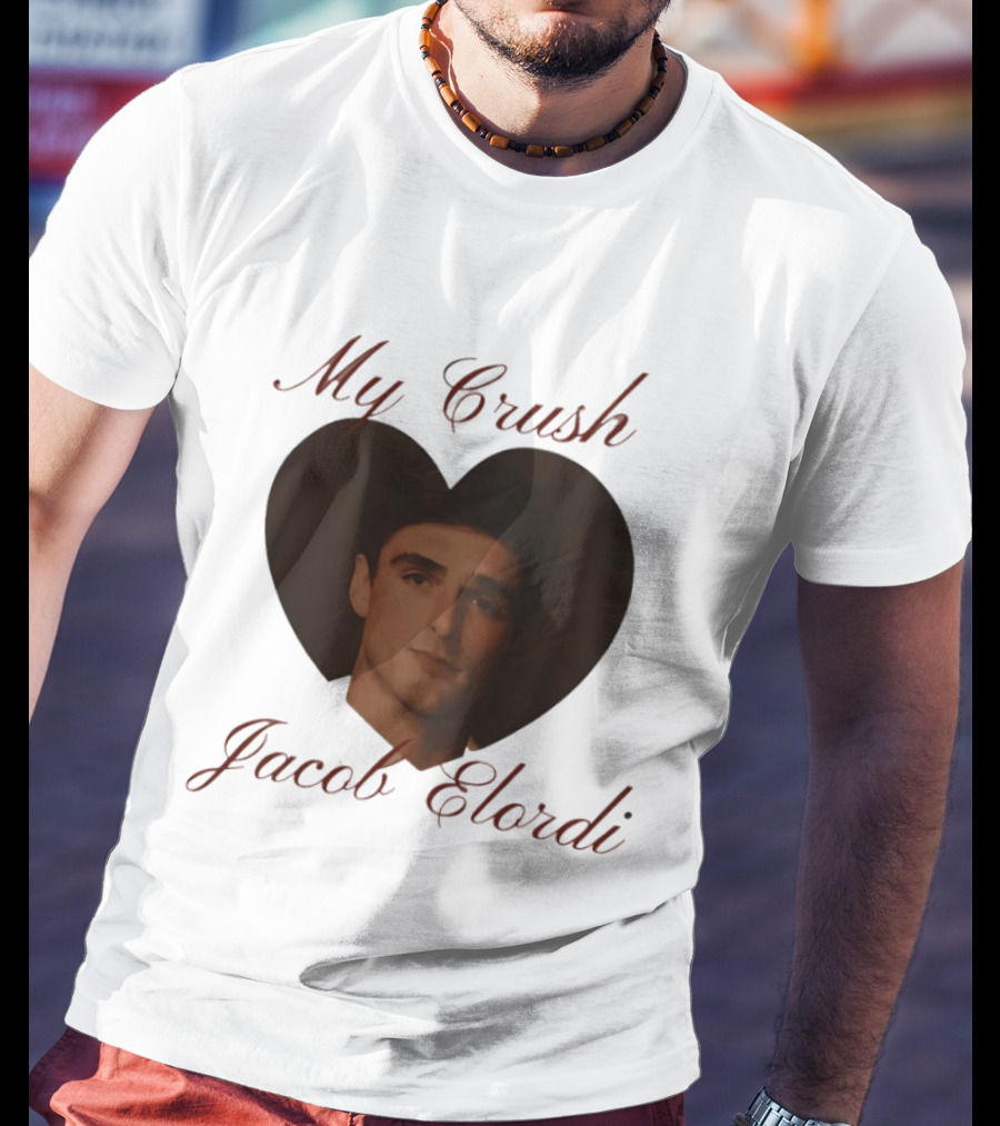 My Crush Jacob Elordi Heart T-Shirt