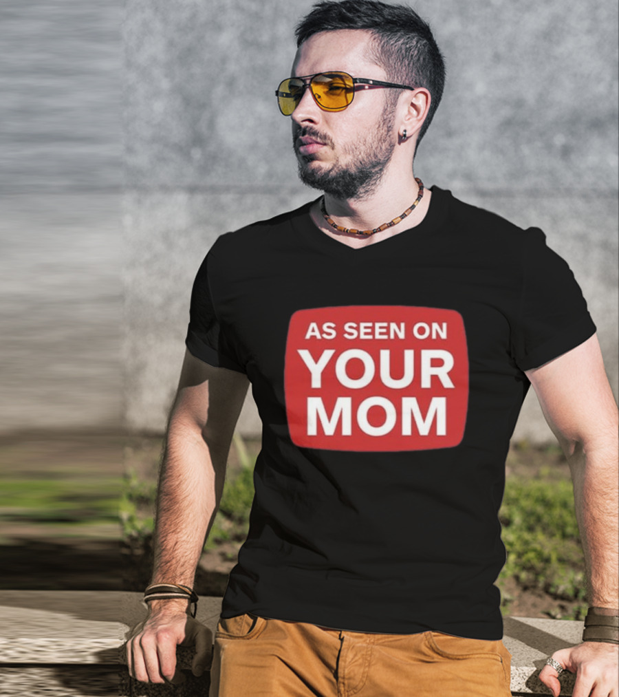 Adrianne Curry As Seen On Your Mom T-Shirt