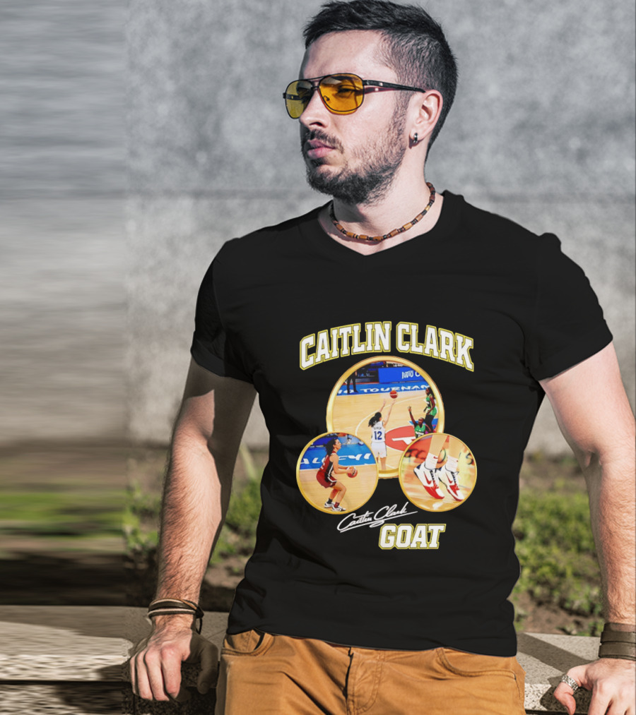 Caitlin Clark Basketball GOAT Highlights 2026 T-Shirt