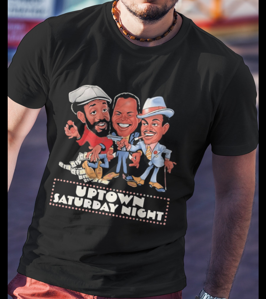 Uptown Saturday Night Caricature Preach Cochise Cooley High T-Shirt