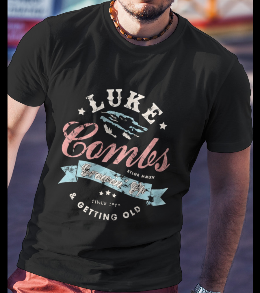 Luke Combs Styler Heavy Since 90s Getting Old T-Shirt