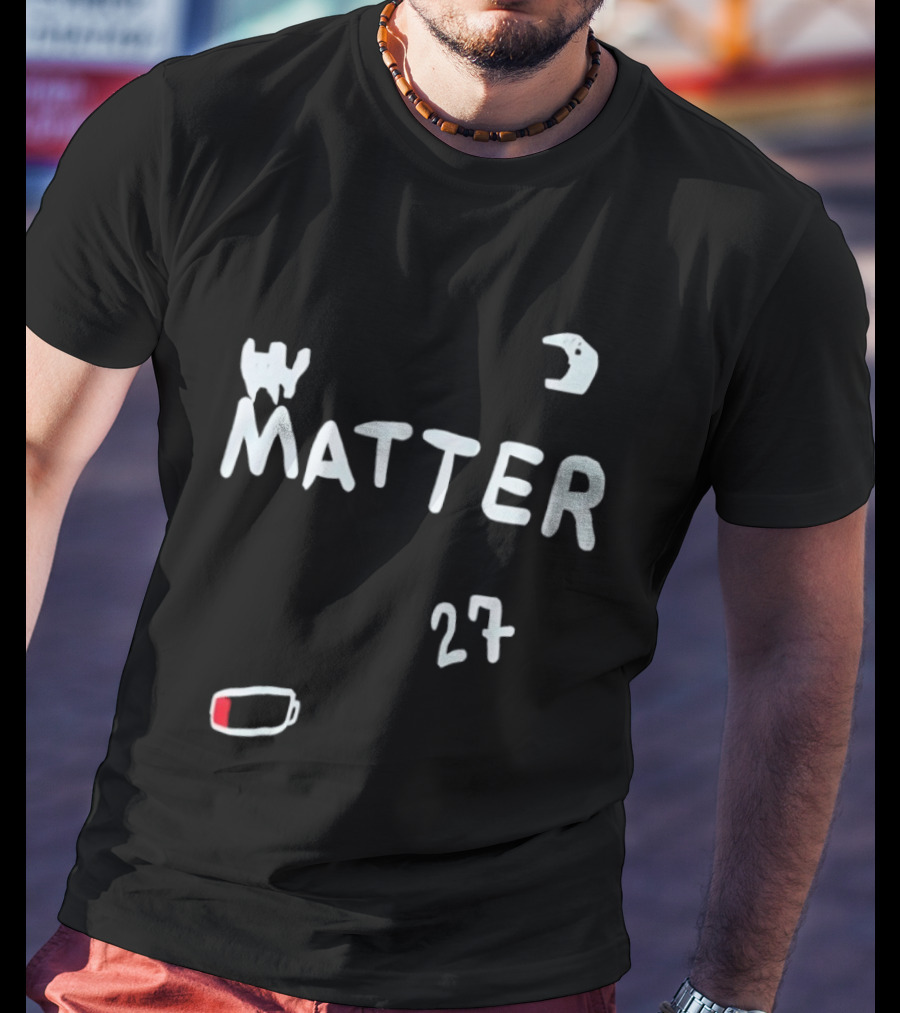 Matter Makers X Orm Kornnaphat Low Battery 27 Collaboration T-Shirt