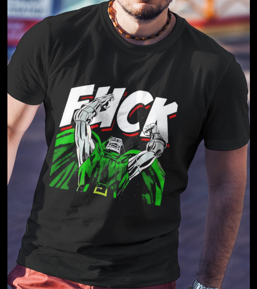 Doctor Doom Fuck Mavel Comics T-Shirt