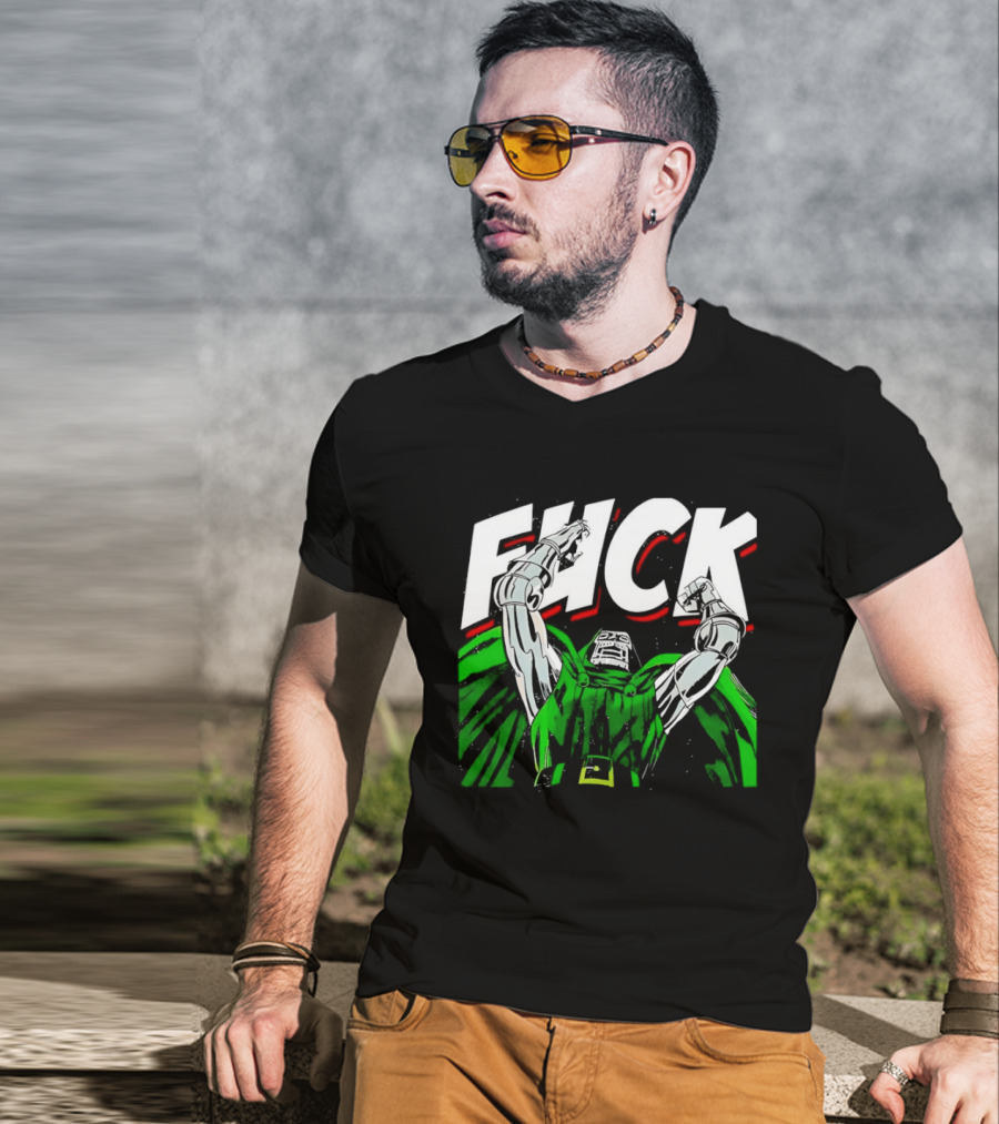 Doctor Doom Fuck Mavel Comics T-Shirt