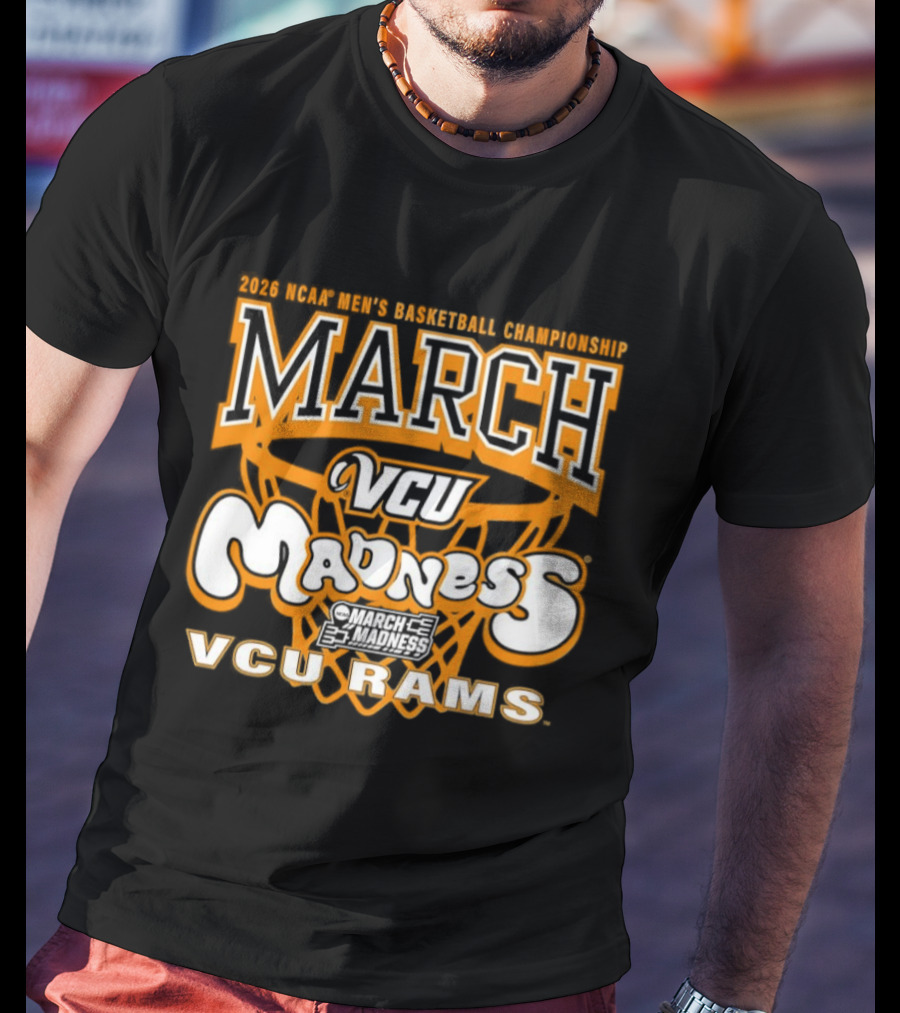 NCAA Basketball Championship 2026 VCU Rams March Madness T-Shirt