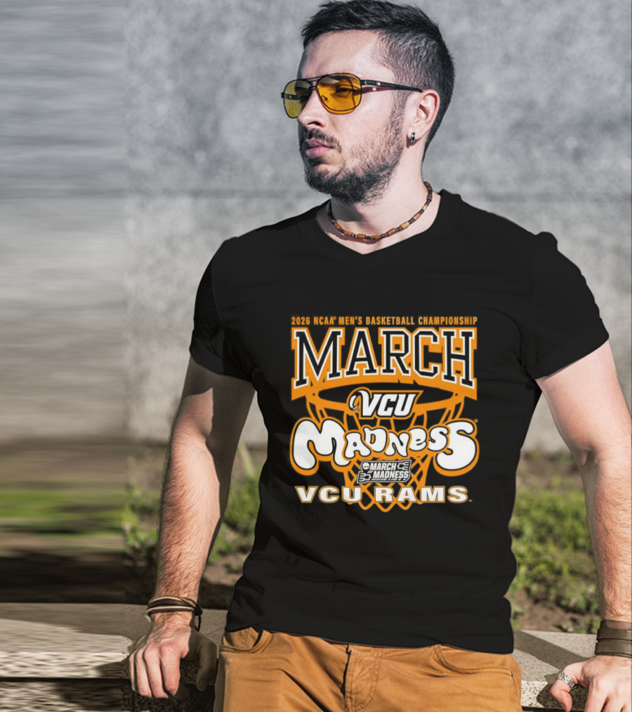 NCAA Basketball Championship 2026 VCU Rams March Madness T-Shirt