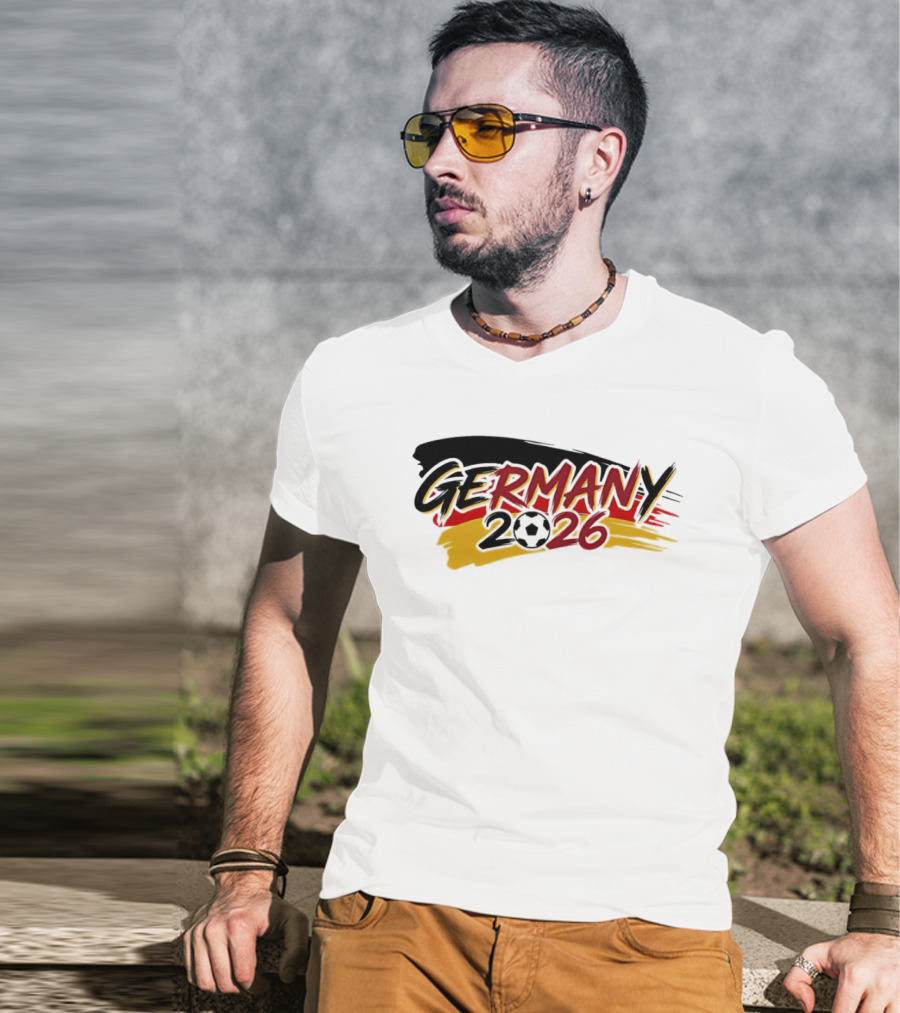 Germany 2026 World Cup Soccer Fan Gear T-Shirt