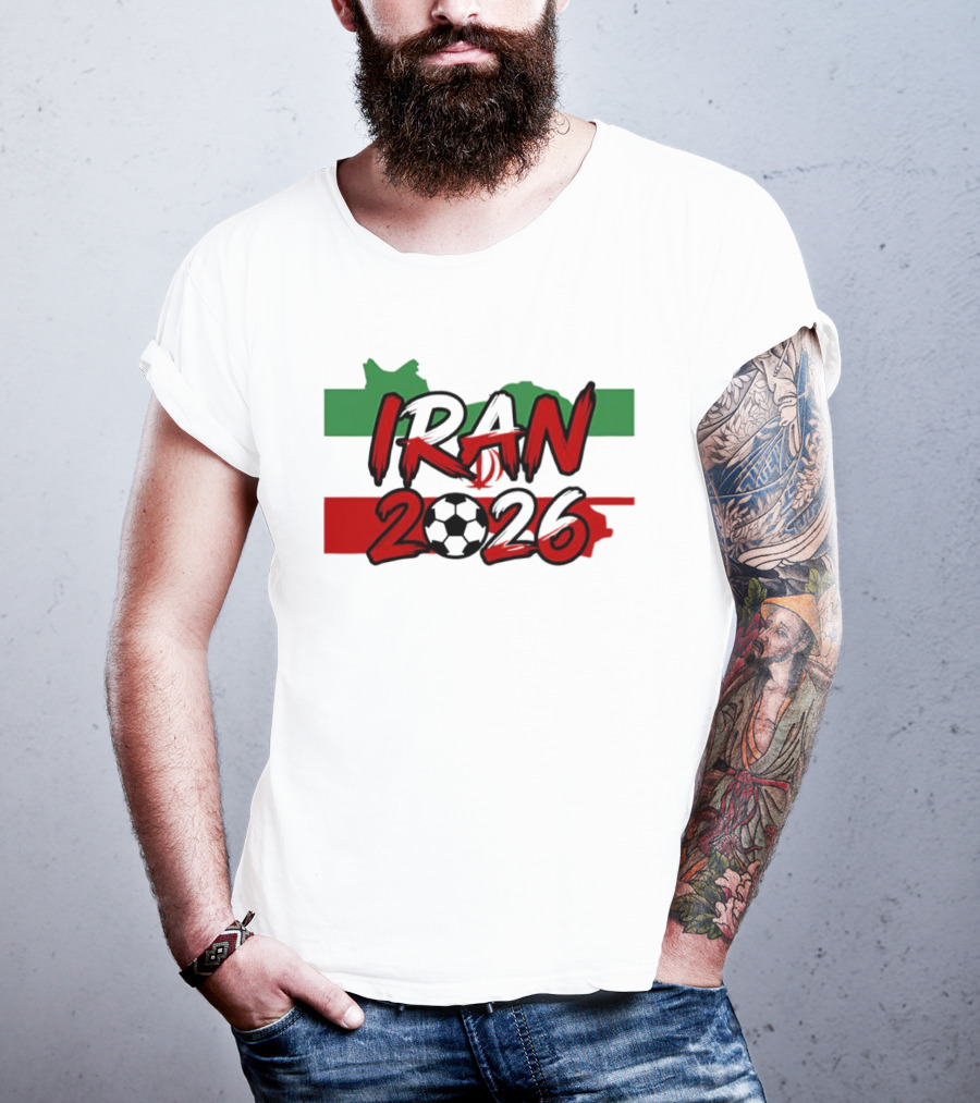 IRAN 2026 World Cup Soccer National Team T-Shirt