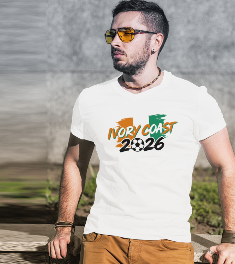 Ivory Coast 2026 Soccer Fan Gear T-Shirt