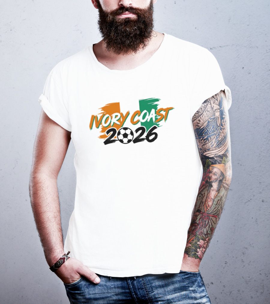 Ivory Coast 2026 Soccer Fan Gear T-Shirt