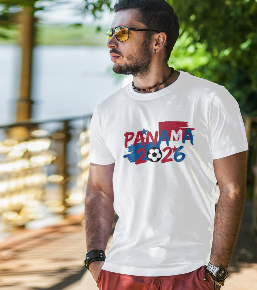 Panama 2026 Soccer Team World Cup Soccer Ball T-Shirt