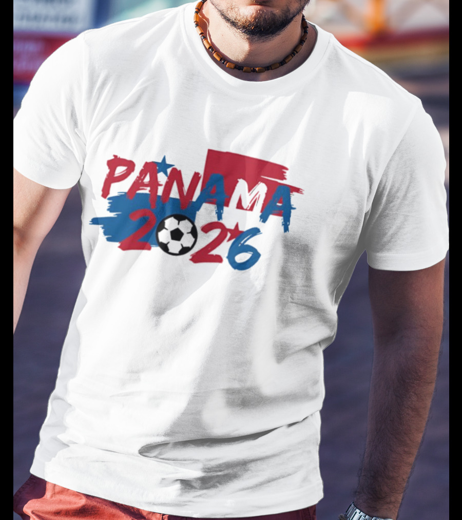 Panama 2026 Soccer Team World Cup Soccer Ball T-Shirt