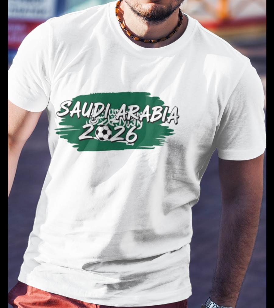 Saudi Arabia 2026 Soccerball T-Shirt