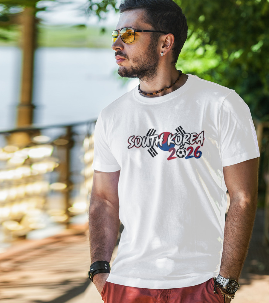 South Korea 2026 World Cup Soccer Team Fan T-Shirt