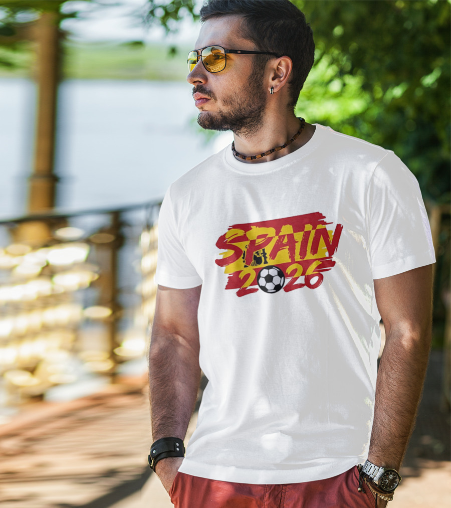Spain 2026 World Cup Soccer Football Team T-Shirt