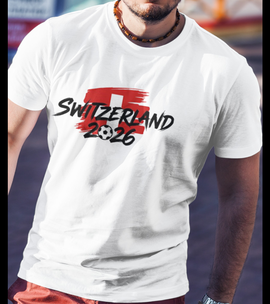 Switzerland 2026 Football World Cup Team Soccer T-Shirt