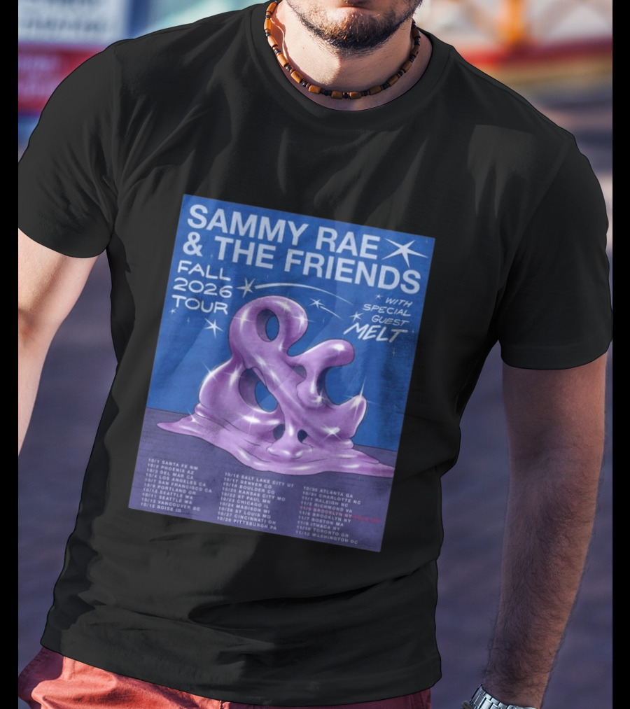 Sammy Rae & The Friends Fall 2026 Tour With Special Guest Melt T-Shirt