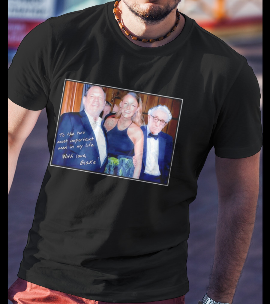 To The Two Most Important Men In My Life With Love Blake T-Shirt