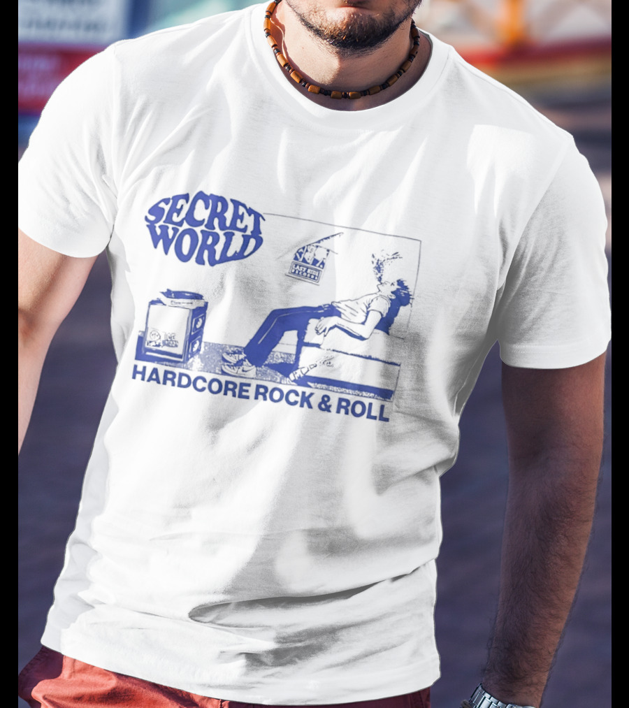 Secret World Hardcore Rock & Roll Tour 2026 Dallas Texas Drain Headline Is Your Friend T-Shirt