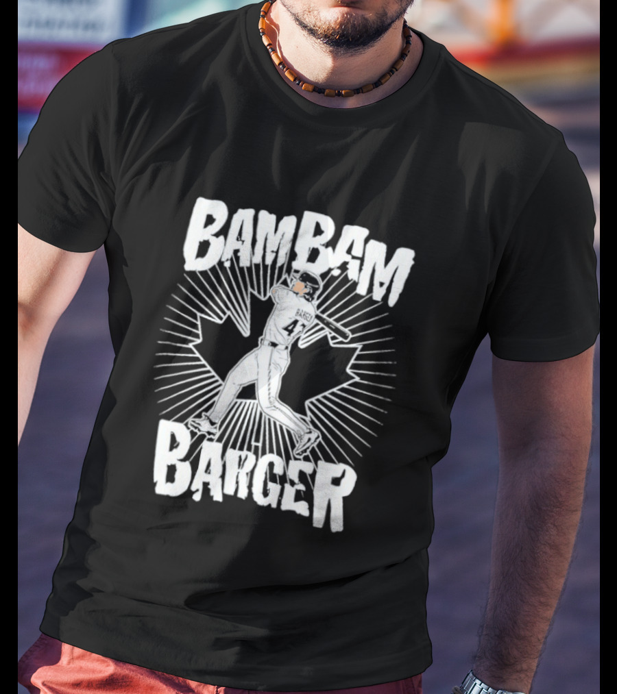 Addison Barger Toronto Blue Jays Bam Bam Barger Canada Baseball Player T-Shirt