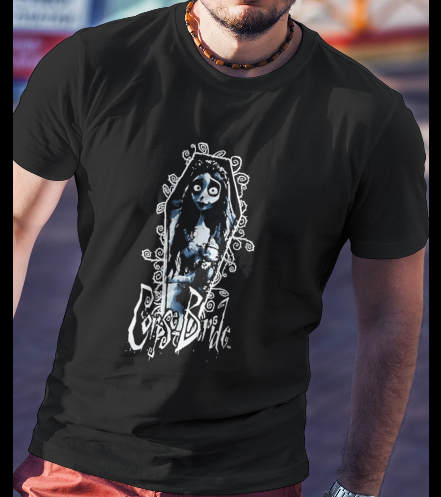 Corpse Bride Tim Burton Gothic Romantic Animated Movie T-Shirt