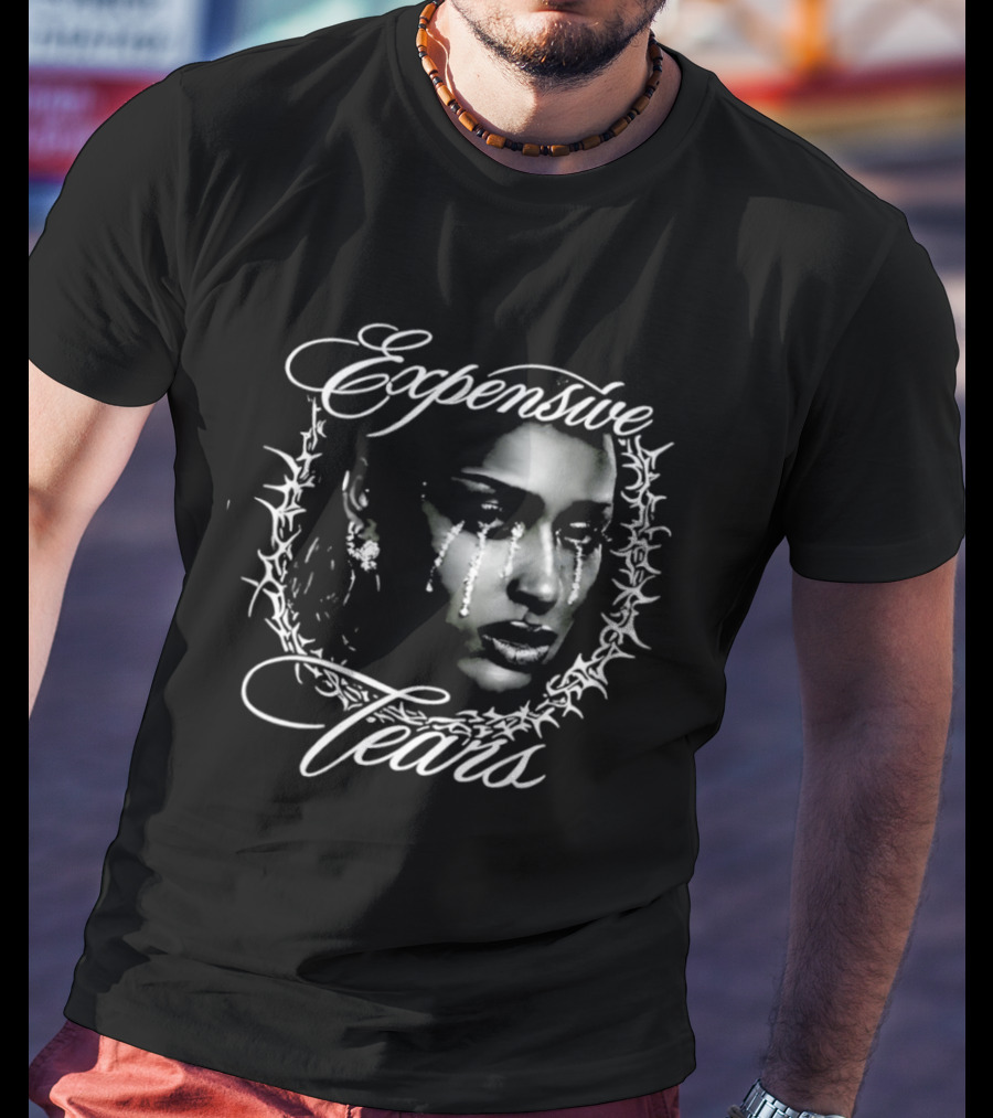 Expensive Tears Danileigh Collab Jewelry Face T-Shirt